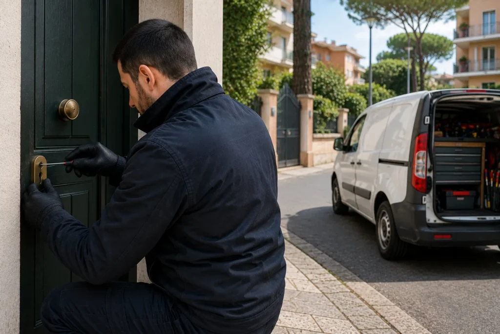 Fabbro Fidene per pronto intervento porte e serrature