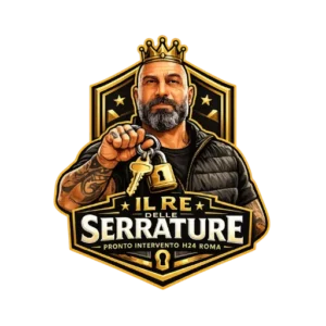 Logo Fabbro Romano Il Re delle Serrature pronto intervento fabbro Roma