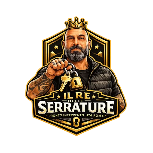Logo Fabbro Romano Il Re delle Serrature pronto intervento fabbro Roma