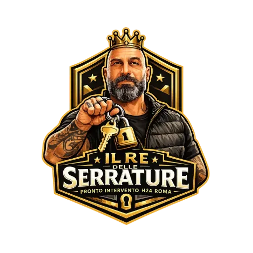 Logo Fabbro Romano Il Re delle Serrature pronto intervento fabbro Roma