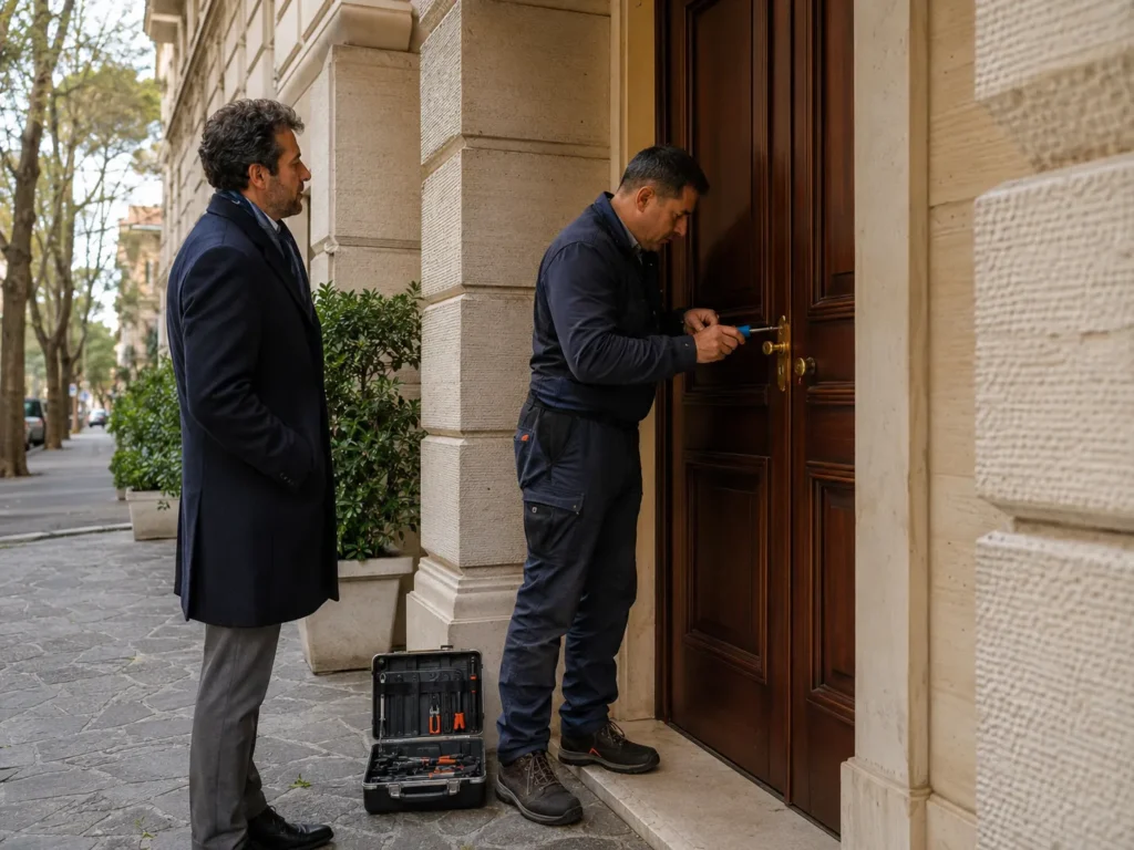 Fabbro Parioli per pronto intervento porte e serrature