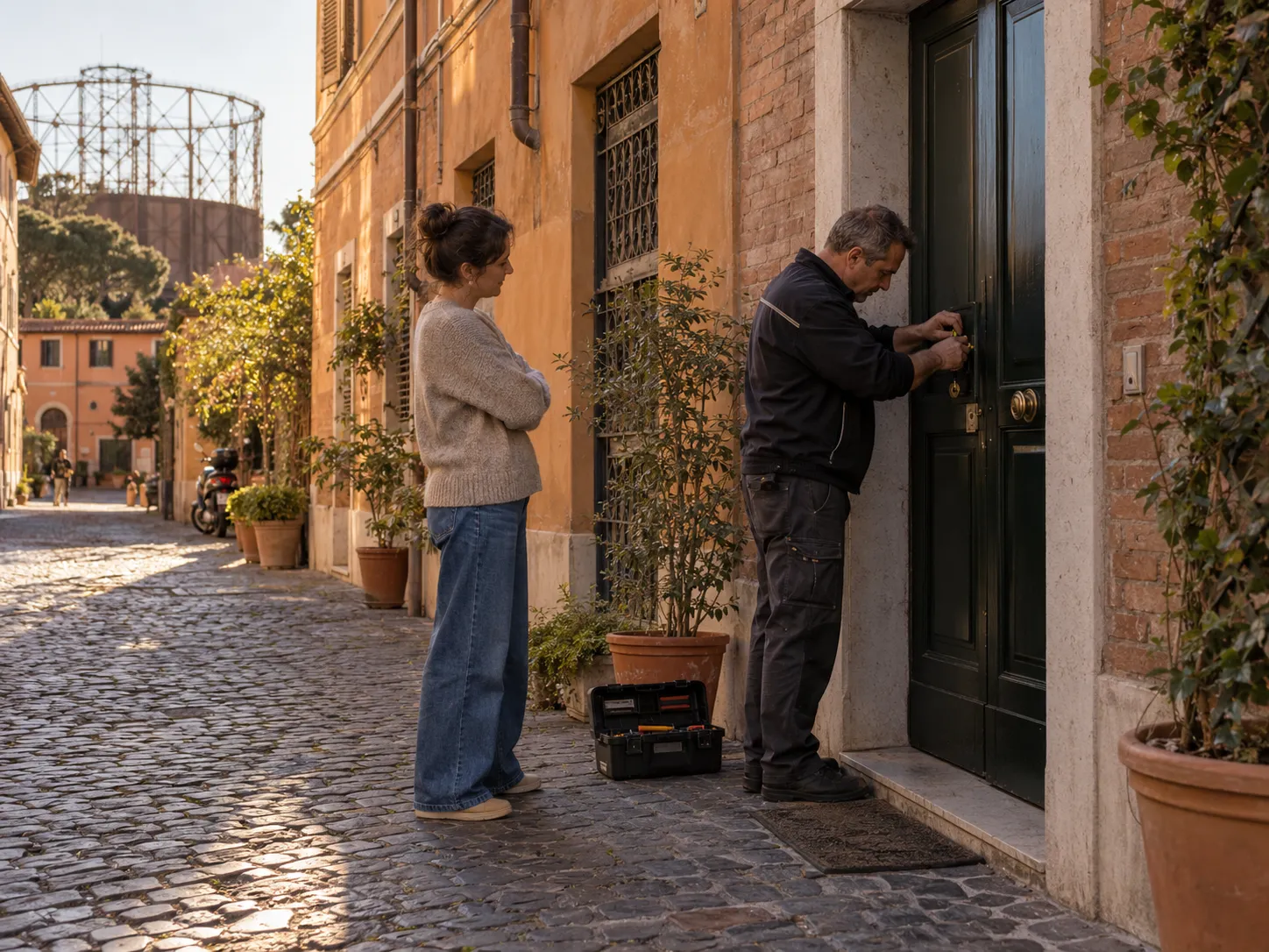 Fabbro Testaccio per pronto intervento porte e serrature